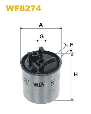 WIX FILTERS Polttoainesuodatin WF8274